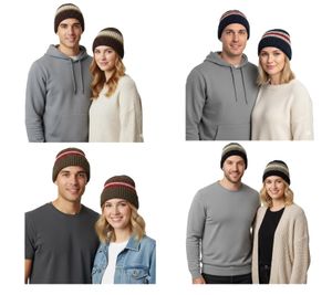 Trust Co Unisex Häkel-Mütze Winter-Mütze weiche Strick-Mütze mit Streifen Baumwoll-Mütze Navy/Weiß, Braun/Weiß, Khaki/Weiß oder Navy/Rot Trust Co Unisex Häkel-Mütze Winter-Mütze weiche Strick-Mütze mit Streifen Baumwoll-Mütze Navy/Weiß, Braun/Weiß, Khaki/Weiß oder Navy/Rot