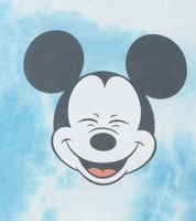 RE:COVERED X Disney Herren T-Shirt mit verschiedenen Styles und Mickey Mouse Prints Baumwoll-Shirt Rundhals in Weiß, Schwarz, Violett, Blau