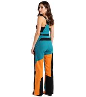SCOTT Shell Pro Damen Moto-Cross Latz-Hose Motorsport-Kleidung wasserdichte Softshell-Hose 245006 Blau/Orange oder Blau/Pink