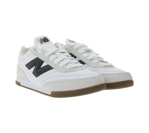 New Balance Herren Sneaker Echtleder-Schuhe mit herausnehmbarer Innensohle Low-Top Schuhe URC42LA Weiß