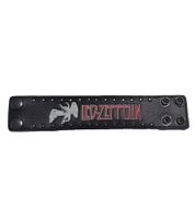 LED-Zeppelin Armband Rockband mit Logo Fan-Artikel Arm-Schmuck Schwarz