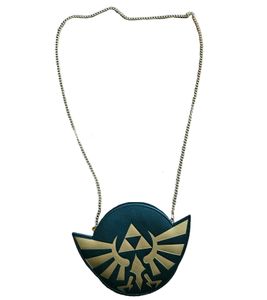 The Legend of Zelda Handtasche mit Hylianische Wappen Fan-Accessoire Grün/Gold The Legend of Zelda Handtasche mit Hylianische Wappen Fan-Accessoire Grün/Gold