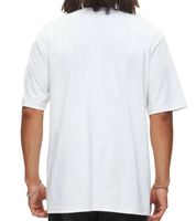 RE:COVERED X Studio Canal Herren T-Shirt EVIL DEAD 2 oder BASIC INSTINCT Baumwoll-Shirt mit großem Print Rundhals-Shirt RCSTC12 Weiß