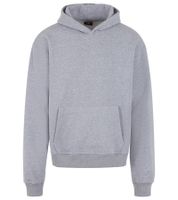 European League Of Football Blanko Baumwoll-Hoodie für Herren Kapuzen-Pullover mit Kängurutasche in Zinfandel-Rot oder Grau-Meliert