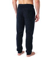 2er Sparpack NANGAPARBAT Strickfleece-Hose für Damen oder Herren Jogginghose mit Antipilling und Antistatik Freizeithose mit OEKO-TEX Standard 100 in Grau/Schwarz oder Dunkel-Blau