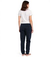 2er Sparpack NANGAPARBAT Strickfleece-Hose für Damen oder Herren Jogginghose mit Antipilling und Antistatik Freizeithose mit OEKO-TEX Standard 100 in Grau/Schwarz oder Dunkel-Blau