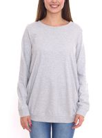 3er Sparpack neun 9 monate Damen schlichtes Schwangerschafts-Shirt Umstands-Mode Grau oder Schwarz