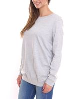 3er Sparpack neun 9 monate Damen schlichtes Schwangerschafts-Shirt Umstands-Mode Grau oder Schwarz