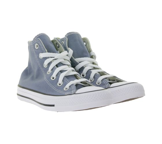 Converse Chuck Taylor All Star Unisex High-Top Sneakers with OrthoLite Cushioning, Classic Chucks A02786C Blue