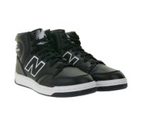 NewBalance480Men'sSneakers,GenuineLeatherShoeswith"newbalance"Lettering,EverydayShoes,BB480HD,Black/White