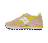 Saucony Shadow Original Damen Sneaker im Retro-Look mit EVA-Zwischensohle Echtleder-Schuhe S1108-835 Rosa/Orange