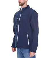 2er Sparpack SANTINO Herren wasserabweisende Softshell-Jacke Outdoor-Jacke Alltags-Jacke 1009676 Blau