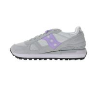 Saucony Shadow Original Damen Sneaker im Retro-Look mit EVA-Zwischensohle Echtleder-Schuhe S1108-840 Grau/Lila