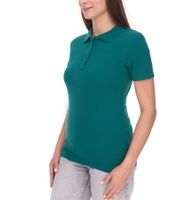5-Pack Value Pack ELEVATE Helios Women's Polo Shirt, Cotton Pique Knit, 180 g/m², 3810760, Forest, Dark Green