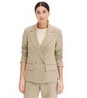 stylischer Damen Ausgeh-Blazer Herbst-Blazer Business-Blazer Baumwoll-Blazer in Khaki oder Mint