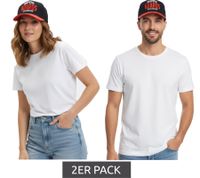 2er Sparpack European League Of Football Helvetic Guards Trucker Caps tiefschwarz/tomatenfarben