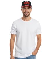 2er Sparpack European League Of Football Helvetic Guards Trucker Caps tiefschwarz/tomatenfarben