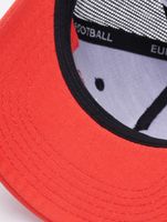 2er Sparpack European League Of Football Helvetic Guards Trucker Caps tiefschwarz/tomatenfarben