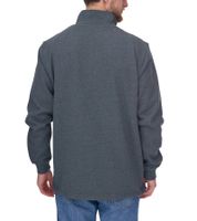 Suéter de cuello alto liso SANTINO Alex para hombre, gris oscuro, paquete económico de 2