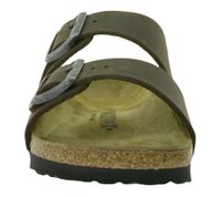Ciabatte BIRKENSTOCK Arizona in pelle nabuk per uomo e donna, prodotte in Germania, modello stretto 352203 o 1027039, in marrone o kaki