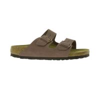 Ciabatte BIRKENSTOCK Arizona in pelle nabuk per uomo e donna, prodotte in Germania, modello stretto 352203 o 1027039, in marrone o kaki