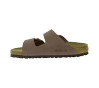 Ciabatte BIRKENSTOCK Arizona in pelle nabuk per uomo e donna, prodotte in Germania, modello stretto 352203 o 1027039, in marrone o kaki