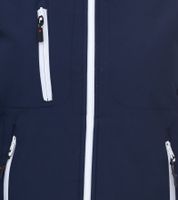 2er Sparpack SANTINO Damen wasserabweisende Softshell-Jacke Outdoor-Jacke Alltags-Jacke 1018311 Blau