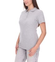5-Pack ELEVATE Helios Women's Polo Shirt, Cotton Pique Knit, 180 g/m², 3810794 Gray