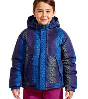 2er Sparpack Scout Schnee-Jacke SNOWY Kinder Winter-Jacke Jungen und Mädchen Funktions-Jacke mit Kapuze 6190 3006 Blau/Bunt