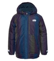 2er Sparpack Scout Schnee-Jacke SNOWY Kinder Winter-Jacke Jungen und Mädchen Funktions-Jacke mit Kapuze 6190 3006 Blau/Bunt