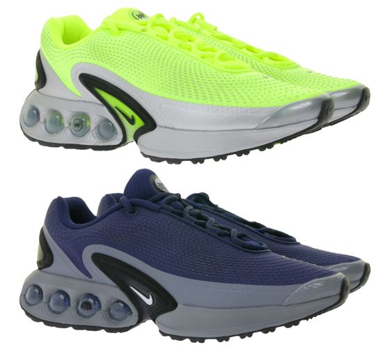 Scarpe da running Nike Air Max DN da uomo con ammortizzazione Air, sneaker sportive DV3337 in giallo neon/bianco/nero o blu navy/grigio/nero
