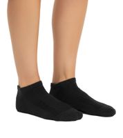 6 Paar TASTIQ Damen Sneaker-Socken schlichte Baumwoll-Socken in Geschenkbox Kinder Sport-Socken Grau oder Schwarz