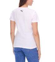 6er Sparpack PUMA Blank Base Damen T-Shirt nachhaltiges Baumwoll-Shirt Sport-Shirt Fitness-Shirt 678258 Schwarz oder Weiß