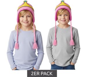 2er Sparpack ADVENTURE TIME Prinzessin Bonnibel Bubblegum Mütze Kinder Beanie mit Zöpfen KC0SXBADV Pink 2er Sparpack ADVENTURE TIME Prinzessin Bonnibel Bubblegum Mütze Kinder Beanie mit Zöpfen KC0SXBADV Pink