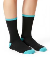 6 Paar TASTIQ Baumwoll-Socken mit Pizza-Print lange Strümpfe in stylischer Pizza-Geschenkbox fresh Socks Tas/1/CSX3/PIZ Blau/Schwarz/ Gelb