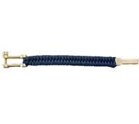 Bracelet I-BRACE en paracorde, corde de survie tressée en corde de parachute indéchirable, bleu