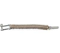 Bracelet I-BRACE en paracorde, corde de survie tressée en corde de parachute résistante aux déchirures, Beige