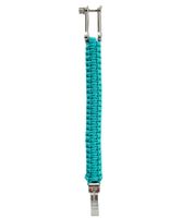 Bracelet en paracorde I-BRACE, corde de survie tressée en corde de parachute indéchirable 550 IB-1021 turquoise