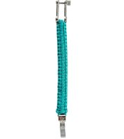 Bracelet en paracorde I-BRACE, corde de survie tressée en corde de parachute indéchirable 550 IB-1021 turquoise