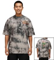 RE:COVERED X CAPCOM Herren T-Shirt mit Street Fighter-Print Baumwoll-Shirt Rundhals-Shirt in Grau mit Blanka oder in Blau mit Vega