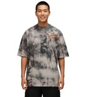 RE:COVERED X CAPCOM Herren T-Shirt mit Street Fighter-Print Baumwoll-Shirt Rundhals-Shirt in Grau mit Blanka oder in Blau mit Vega