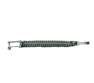 I-BRACE Paracord Armband Survival-Seil zum Armband geflochten aus reißfestem Parachute Cord 550 IB1020 Grau I-BRACE Paracord Armband Survival-Seil zum Armband geflochten aus reißfestem Parachute Cord 550 IB1020 Grau