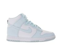 Zapatillas NIKE Dunk High para mujer, transpirables, para el día a día, FV5960 100 Blanco/Azul