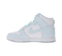 Zapatillas NIKE Dunk High para mujer, transpirables, para el día a día, FV5960 100 Blanco/Azul