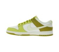 Zapatillas NIKE Dunk Low Retro para hombre con entresuela de espuma, piel auténtica, FZ4042 716, blanco/marrón/amarillo