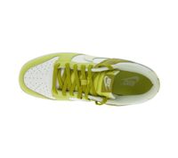 Zapatillas NIKE Dunk Low Retro para hombre con entresuela de espuma, piel auténtica, FZ4042 716, blanco/marrón/amarillo