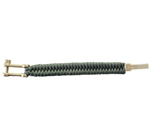 I-BRACE Paracord Bracelet, Survival Rope Braided from Tear-Resistant Parachute Cord, Gray I-BRACE Paracord Bracelet, Survival Rope Braided from Tear-Resistant Parachute Cord, Gray