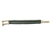 I-BRACE Paracord Bracelet, Survival Rope Braided from Tear-Resistant Parachute Cord, Gray I-BRACE Paracord Bracelet, Survival Rope Braided from Tear-Resistant Parachute Cord, Gray