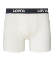 7er Pack LEVI`S Herren Boxershorts Baumwoll-Unterwäsche mit farblichen Akzenten am Bund in Geschenkbox 701225625 004 Navy/Rot/Weiß/Grau