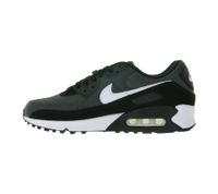 NIKE Air Max 90 - Zapatillas unisex de piel auténtica con amortiguación de aire, CN8490 002, color negro/blanco